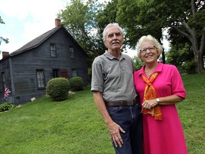 The home of Jim and Kathy Dowling is seen on the shores of Lake Erie. The home has remained in the family since is was built around the War of 1812. (TYLER BROWNBRIDGE / The Windsor Star)