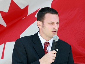 MP Jeff Watson is pictured in downtown WIndsor in this file photo.  (JASON KRYK/The Windsor Star)