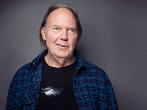 Singer Neil Young on Sept. 27, 2012 in New York. (Associated Press files)