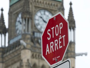 The Parliament buildings are seen Friday, September 13, 2013 in Ottawa. Parliament will not resume until Oct.16 after Governor General David Johnston formally prorogued Parliament. (THE CANADIAN PRESS/Adrian Wyld)