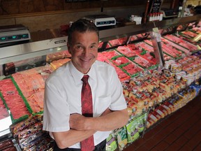 Ted Farron, owner of Farron's Gourmet Butcher Shop, has for 25 years shown his gratitude by providing a turkey for each of the eight fire halls in town. (Windsor Star files)