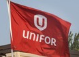 A Unifor flag. (Windsor Star files)