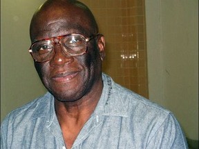 This undated image shows inmate Herman Wallace at the Louisiana State Penitentiary in Angola, where he was in solitary confinement for more than 40 years, after he and two others inmates were convicted of the murder of a prison guard in 1972.  (AFP PHOTO/Herman's House)