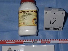 Police said the weekend arrests followed the seizure last month in Melbourne of 650 kilograms of pseudoephedrine that had been hidden in vanilla powder jar. said the weekend arrests followed the seizure last month in Melbourne of 650 kilograms of pseudoephedrine that had been hidden in vanilla powder jar. Australian Federal Police/HandoutPolice