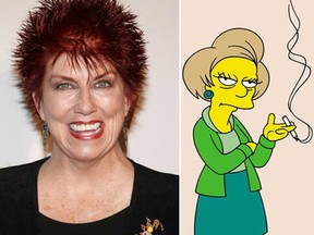 Marcia Wallace, the voice of Edna Krabappel on "The Simpsons," has died.