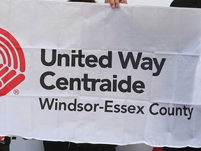 File photo of United Way flag. (Windsor Star files)