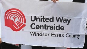 File photo of United Way flag. (Windsor Star files)