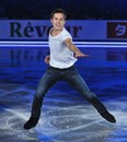 Canada's Patrick Chan performs in the gala exhibition at the World Team Trophy figure skating competition in Tokyo. (AFP/Getty Images)