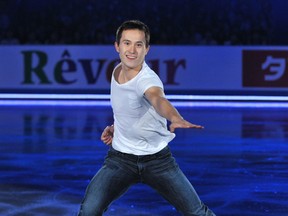 Canada's Patrick Chan performs in the gala exhibition at the World Team Trophy figure skating competition in Tokyo. (AFP/Getty Images)