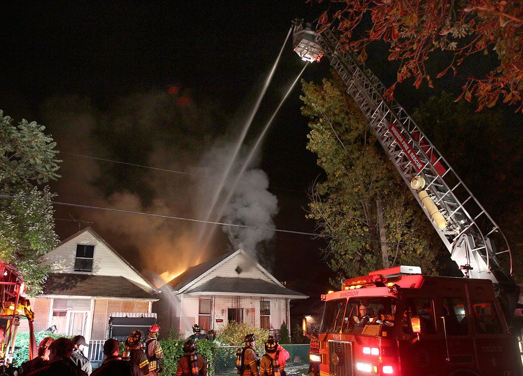 Fire crews battle blaze on Assumption Street National Post