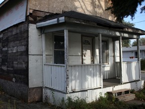 1194 Aubin Rd. in Windsor, Ont. One of two vacant east end houses slated for demolition as part of the city's anti-blight strategy. Photographed Oct. 16, 2013. (Dax Melmer / The Windsor Star)