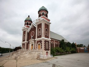 Our Lady of the Rosary Church at Riverside Drive East and Drouillard Road is shown in this August 2011 file photo. (Dax Melmer / The Windsor Star)