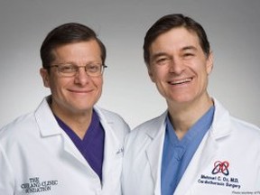 Dr. Michael Roizen and Dr. Mehmet Oz.