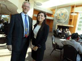 Executive director Roy Verstraete and Nicole Sleiman, operations manager, (right) are photographed in the EPICentre in Windsor on Wednesday, October 9, 2013. (TYLER BROWNBRIDGE/The Windsor Star)