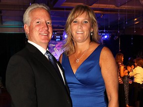 Tim and Janet Beaulieu attend the 34th annual Hospice of Windsor gala, Friday, Oct. 4, 2013, at the Caboto Club in Windsor, Ont.  (DAN JANISSE/The Windsor Star)