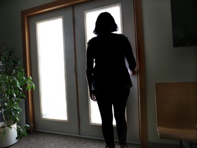 An image of a female resident at Windsor's House of Sophrosyne in Nov. 2012. (Dan Janisse / The Windsor Star)