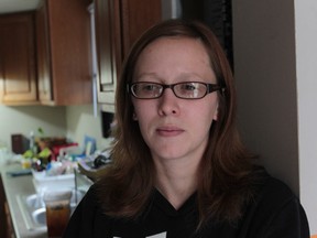 Jennifer Allard, 27, is shown in her west Windsor home on Oct. 28, 2013. (Jason Kryk / The Windsor Star)