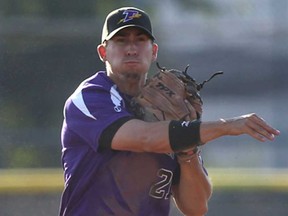 Ryan Kerstens helped lead St. Clair College to the first OCAA baseball title. (DAN JANISSE/Windsor Star files)