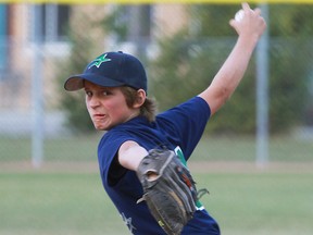 Windsor athlete Kevin Siddall is shown at a baseball game in this Sept. 2010 file photo. He was diagnosed with blood cancer this summer at the age of 14. (Matthew D'Asti / Special to The Star)