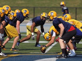 The Windsor Lancers football team is already recruiting for next season, when they'll be joined by local standout Nick Simone. (TYLER BROWNBRIDGE/The Windsor Star)