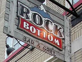 The Rock Bottom Bar and Grill in west Windsor on Sandwich Street. (Windsor Star files)