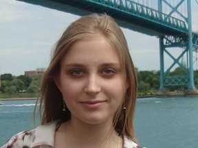 The Windosr Police Service is seeking public assistance in locating missing 18 yr old Victoria Strehlau. (Courtesy of Windsor Police Service)