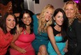 From left, Denise Baird, Diana Philpot, Kimberly Arquette, Carmen Gascon and Elaine Lowden attend the Pass it on Fashion Gala at The Bank Nightklub in Windsor, Ont. Friday, Oct. 4, 2013. It was a fundraiser for Organ Donor Awareness.  (DAN JANISSE/The Windsor Star)