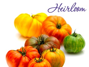 Heirloom tomatoes from Mastronardi Produce/SUNSET in Kingsville.