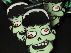 Finish the Zombie Chase this weekend and you'll be given one of these cool medals. (Star photo: Dax Melmer)