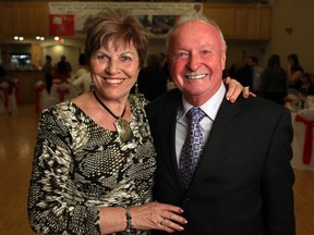 Albert and Irene Flis attend the 18th annual Polish-Canadian Society business dinner at Dom Polski Hall, Friday, Nov. 15, 2013.  (DAX MELMER/The Windsor Star)
