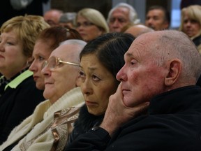 In this file photo, hundreds of concerned residents attend an information meeting regarding the possible removal of thoracic cancer surgery from the area November 12, 2013. MPP Taras Natyshak, MPP Percy Hatfield, former health commissioner Rona Warsh and MP Brian Masse headed the discussion at Vollmer Centre. (Nick Brancaccio/The Windsor Star)