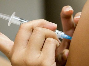 File photo of an injection. (Windsor Star files)