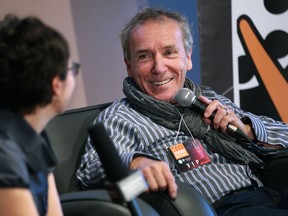 Windsor International Film Festival executive director, Peter Coady, speaks with the Star's Beatrice Fantoni in the Windsor Star News Cafe, Friday, Nov. 8, 2013, for a discussion on how the festival is put together each year. (DAX MELMER/The Windsor Star)