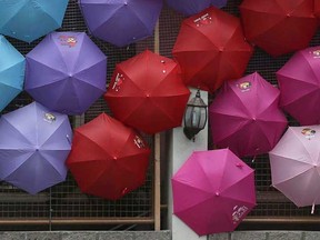 File photo of umbrellas. (Windsor Star files)