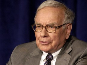 Warren Buffett, chairman and CEO of  Berkshire Hathaway. (Getty Images files)