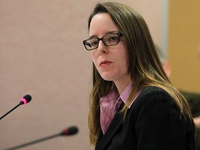Shelby Askin Hager, deputy city solicitor for the city, answers questions during a special meeting of city council in this November 2011 file photo. (NICK BRANCACCIO/The Windsor Star)