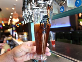 Stop by Motor Burger, 888 Erie St. E.,and taste the new Whiplash beer, flavoured with cold-brewed coffee from local roasters Whiplash Coffee. (DAN JANISSE / Windsor Star files)