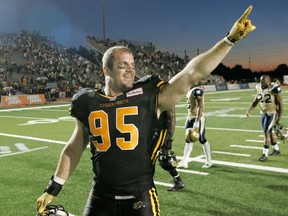 Tecumseh's Brian Bulcke is one of three area players on the roster of the CFL's Hamilton Tiger-Cats.