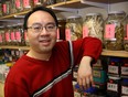 Steven Cheung stands in his family owned store, Cheung's Trading Company, in Windsor. (Windsor Star file photo)
