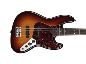 A Fender American Standard Jazz Bass guitar, similar to one stolen from Windsor's Long & McQuade location on Walker Road on Oct. 14, 2013. (Handout / The Windsor Star)