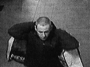 A security camera image of a man who stole from the FreshCo at 5840 Malden Rd. on Nov. 4, 2013.