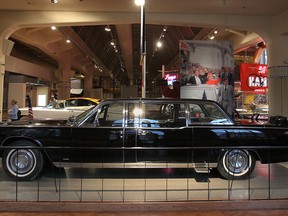 The X-100 at the Henry Ford Museum in Dearborn, Michigan, on Nov. 21, 2013. U.S. President John F. Kennedy was assassinated as he rode in the car on Nov. 22, 1963. (Dan Janisse / The Windsor Star)