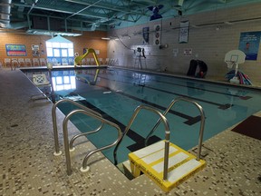 The main pool area at the Gino Marcus Pool is seen in Windsor on Monday, June 17, 2013. The pool will be closed until July 2nd for repairs.               (TYLER BROWNBRIDGE/The Windsor Star)