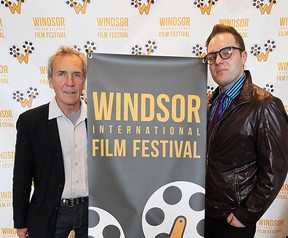 WIFF's Peter Coady, left,  and Vincent Georgie (TYLER BROWNBRIDGE / The Windsor Star)
