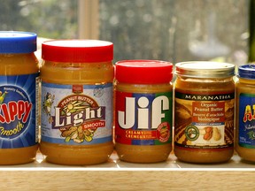 Peanuts are among the foods most commonly associated with anaphylactic allergic reactions. A phone call from the parent of an allergic child put an end to a Christmas peanut butter food drive at a LaSalle Catholic elementary school earlier this month. (Postmedia News files)