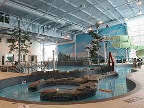 The aquatics area at the LaSalle Vollmer Recreation Complex.