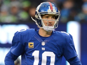 Giants quarterback Eli Manning