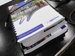 The 2014 city budget was released at city hall in Windsor, Ont. on Friday, Nov. 22, 2013.           (TYLER BROWNBRIDGE/The Windsor Star)