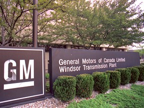 Exterior of the closed  General Motors Transmission Plant in Windsor, Ont. (Windsor Star files)