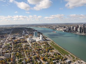 Downtown Windsor is seen in this file aerial photo. (Dan Janisse/The Windsor Star)